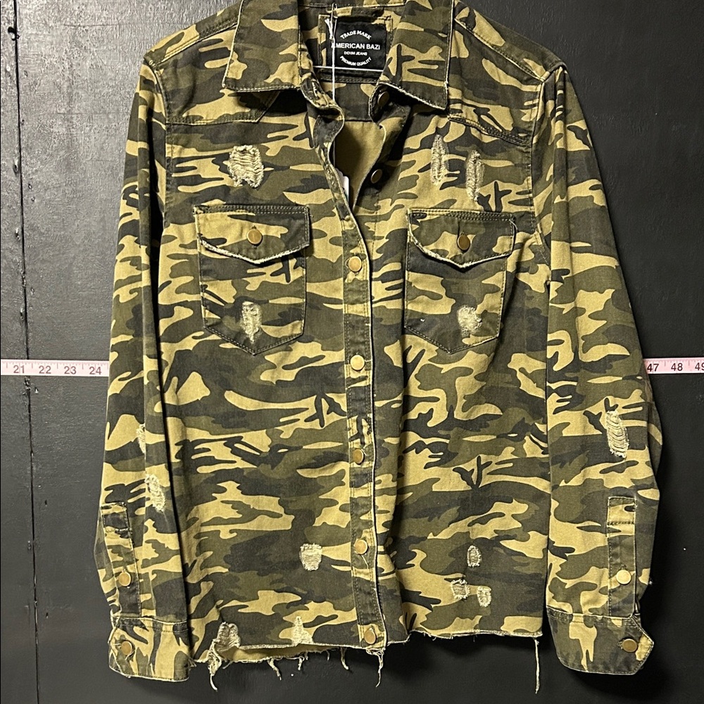 American Bazi Denim camo jacket